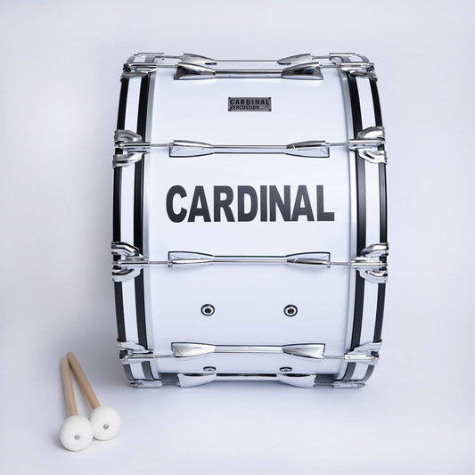 Cardinal Percussion Marching Bass Drum 22x14 w/Carrier