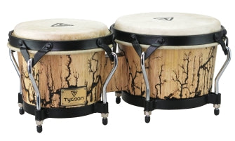 Tycoon Percussion 7″ & 8.5″ Bongos with Willow Finish Supremo Select Series