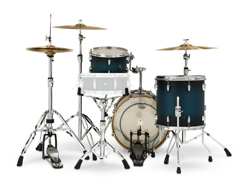 Gretsch Drums Renown 2 3-Piece Drum Set (18/12/14) Satin Antique Blue Burst