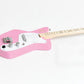 Loog Guitars Pro Electric Guitar with Built-In Amp Pink