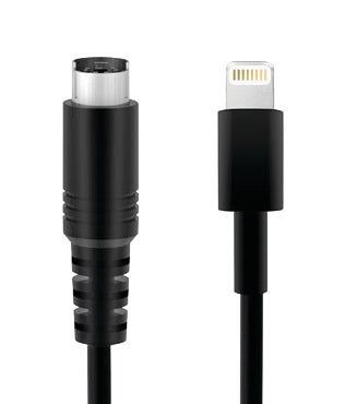 IK Multimedia Lightning to Mini-DIN Cable