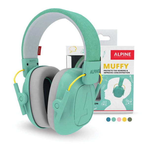 Alpine Hearing Protection Muffy Childrens Headphones Mint