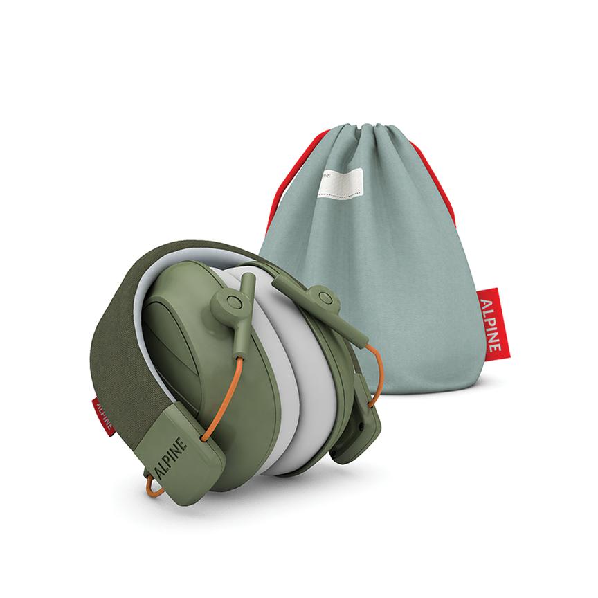 Alpine Hearing Protection Muffy Childrens Headphones Green