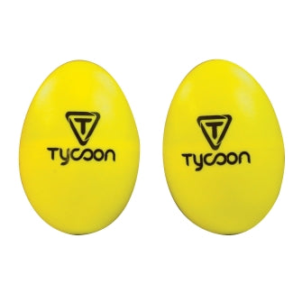 Tycoon Percussion Egg Shakers (Plastic Pair) Yellow