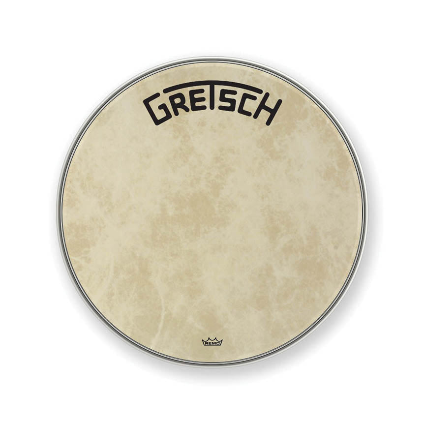 Gretsch Drums Bass Head, Fbr 22in Brdkstr Logo