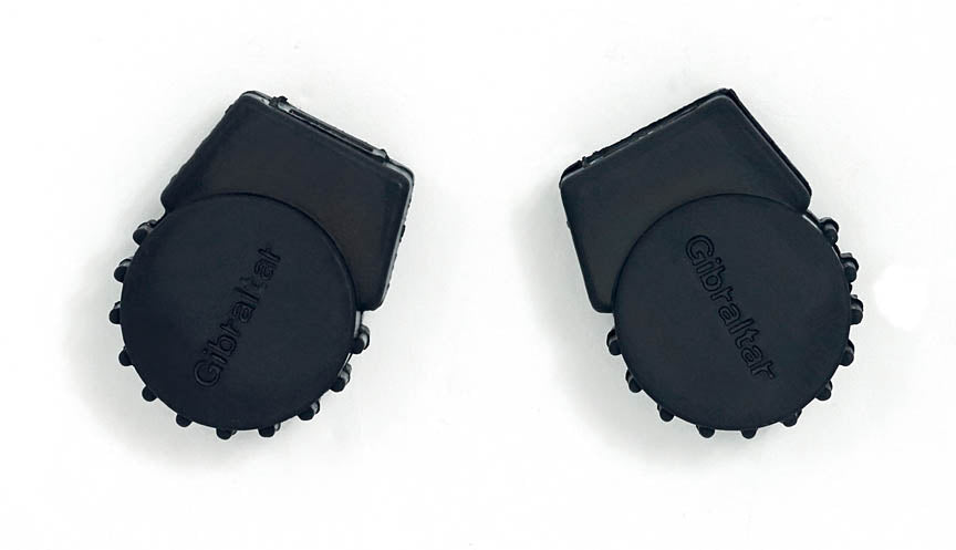 Gibraltar Sm Round Rubber Feet 3pk